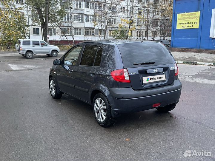 Hyundai Getz 1.4 AT, 2008, 144 500 км