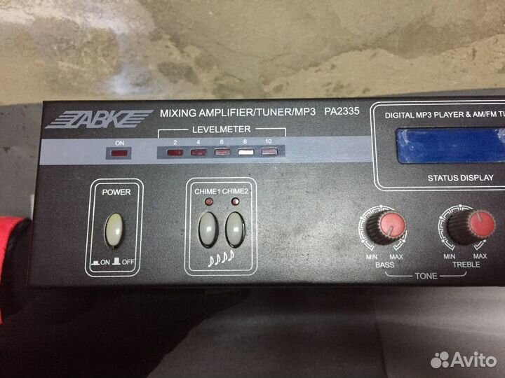 Трансляционный микшер-усилитель авк ра-2335