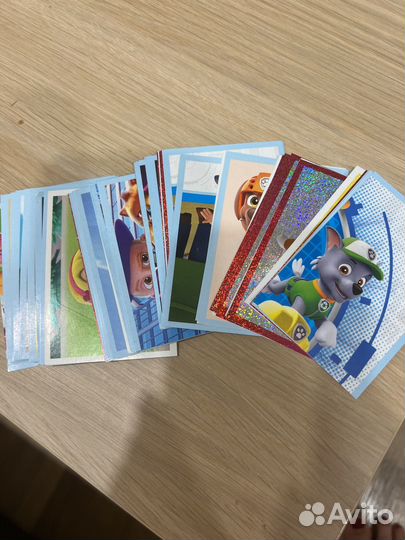 Наклейки Panini щенячий патруль