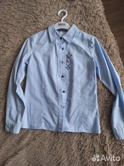 Рубашки на девочку 134