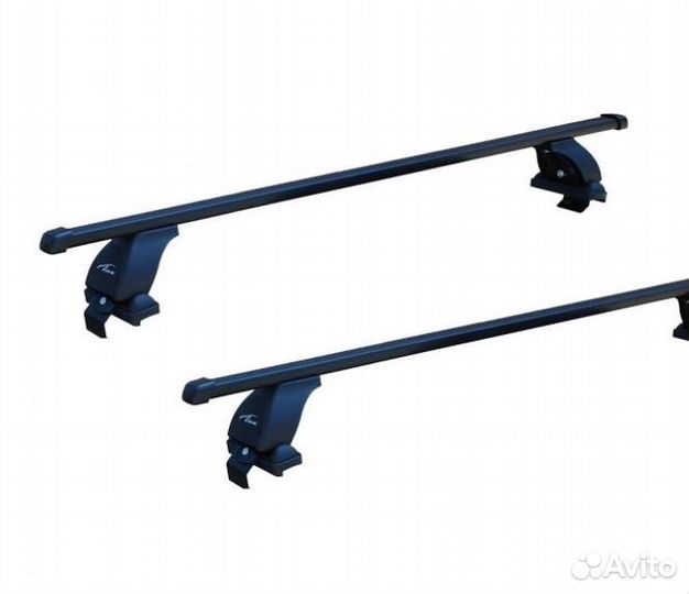 Багажник на крышу Skoda Rapid сталь Lux