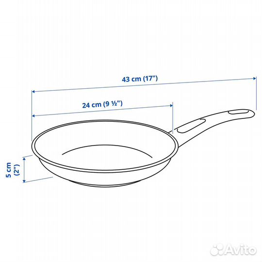 Сковорода IKEA новая