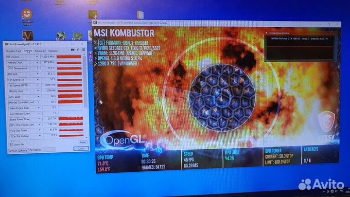 Видеокарта Palit gtx1080ti 11Gb