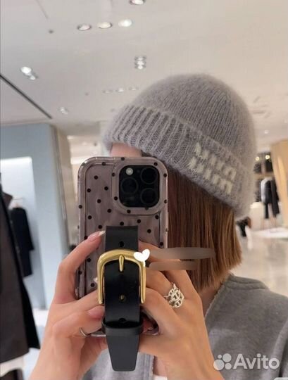 Шапка miu miu