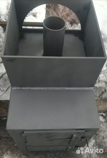 Печь с баком