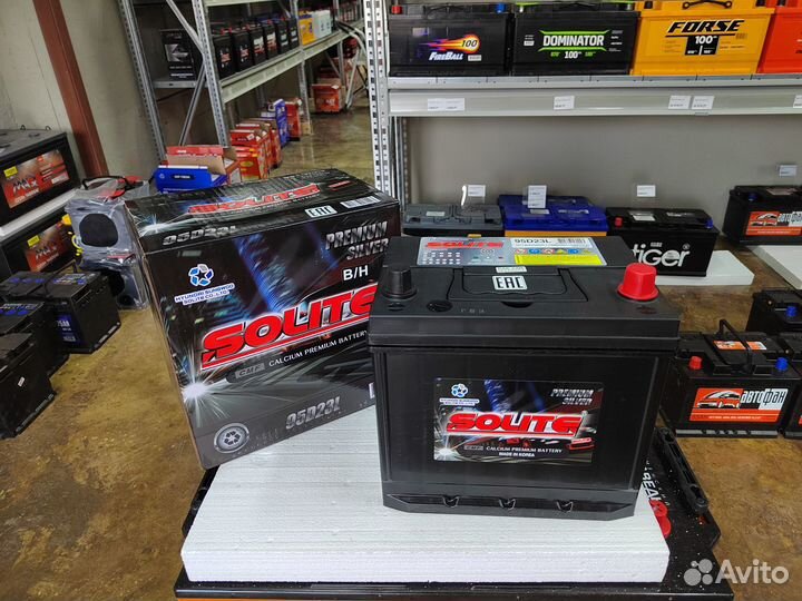 Аккумулятор Solite Silver 85 Ач обр 630 А