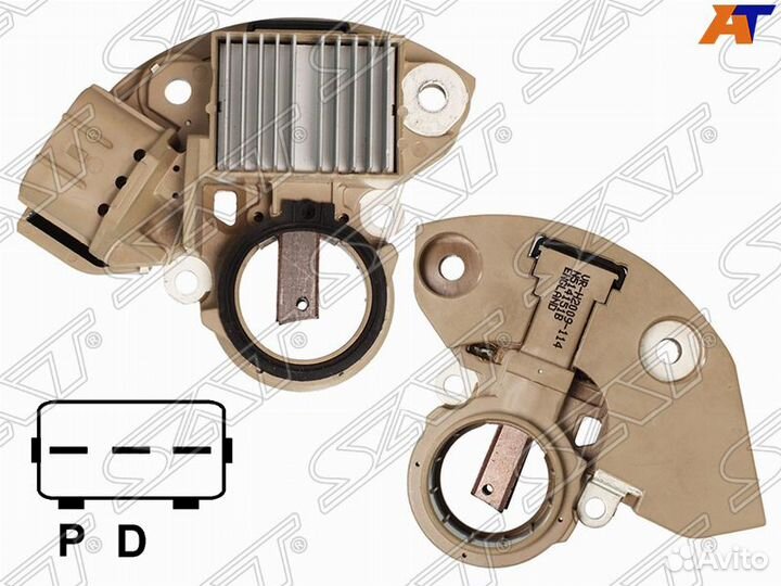 Реле-регулятор напряжения генератора mazda 3 /6