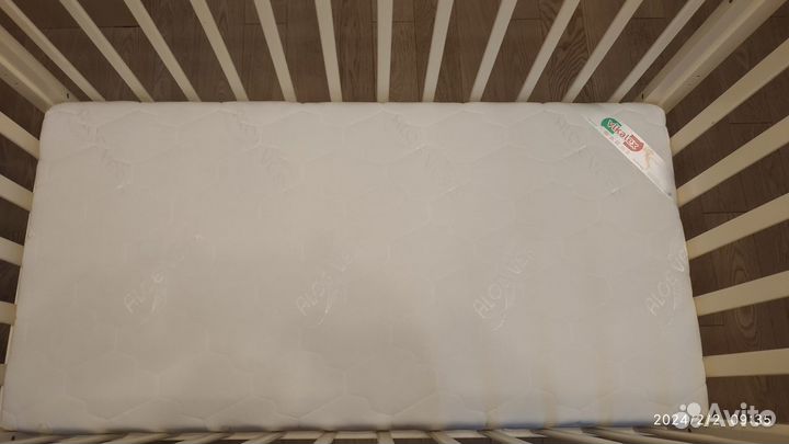 Кроватка детская 120х60 с матрасом Vikalex