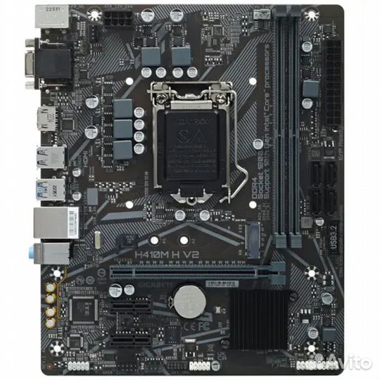 Материнская плата Gigabyte H410M H V2 517889
