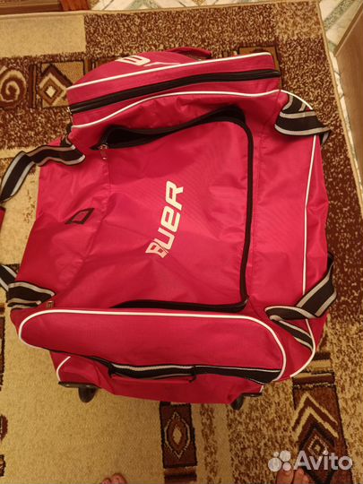 Хоккейный баул на колесах