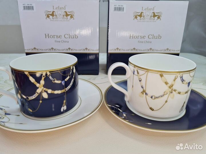 Чайные пары и кружки серии Horse club