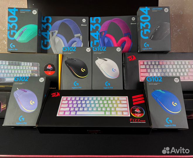 Игровая клавиатура и мышка Новое G102 G304 G435