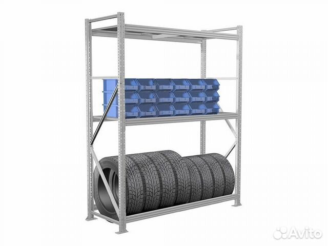 Стеллаж металлический MS Pro 200/150x60/4 4000 кг