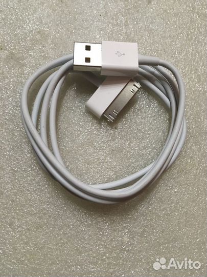 Apple Lightning MA591ZM/C 30-pin (1м) -Дата Кабель