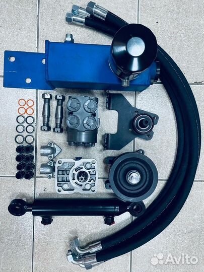 Комплект переоборудования рулевого на Минитрактор