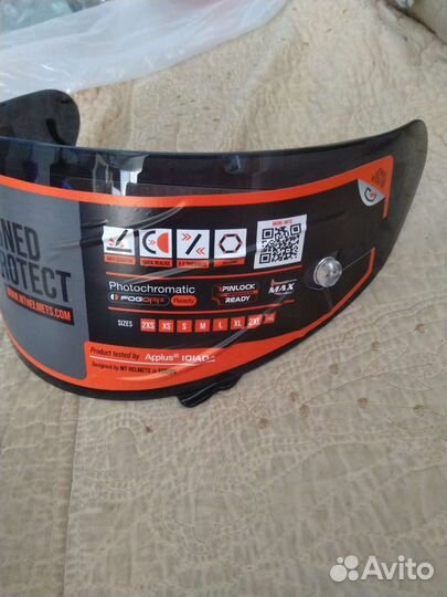 Визор на мотошлем mt-v-09