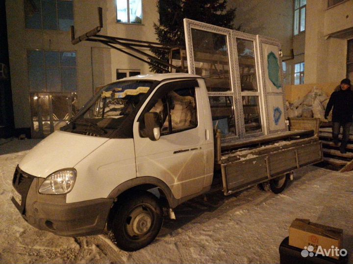 Грузоперевозки Газель-пирамида/открытая бортовая