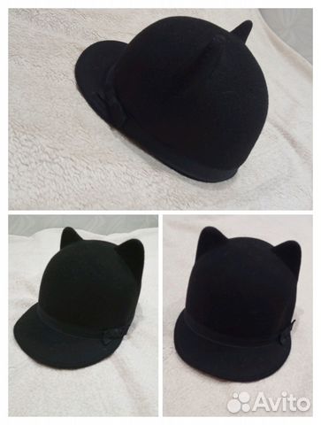 Кепка-шляпа с ушками детская