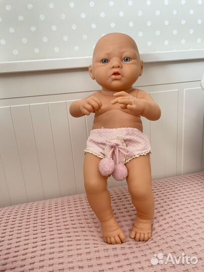 Пупс испанский фирмы Paola Reina ванильный