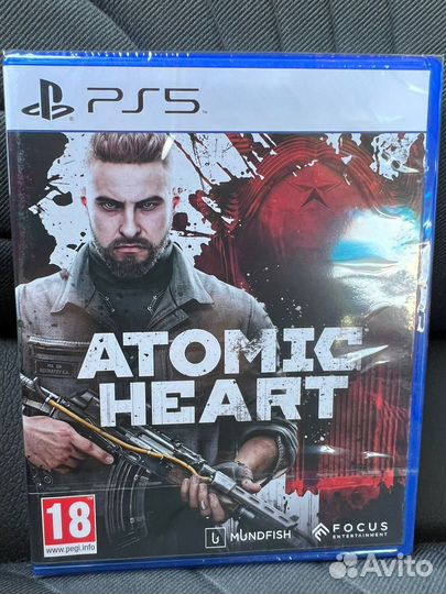 Диск игра на ps5 atomic heart