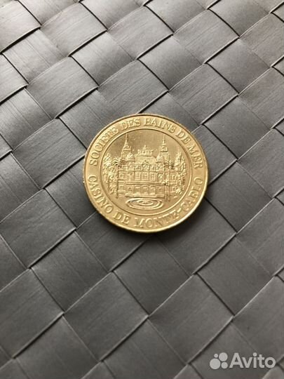 Игровой жетон казино Монте-Карло