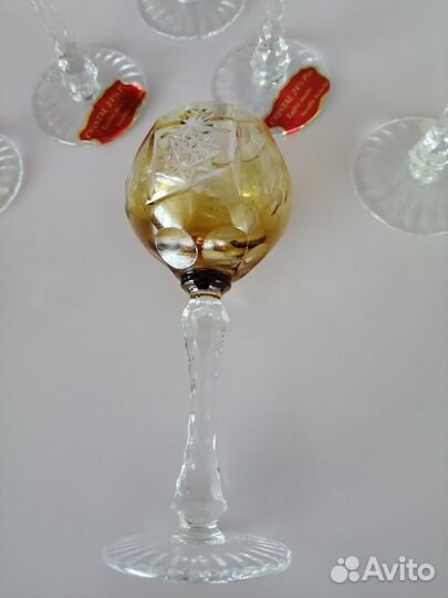 Рюмки. Накладной хрусталь