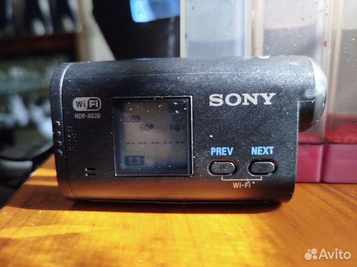 Видеокамера экшн-камера Sony HDR-AS20