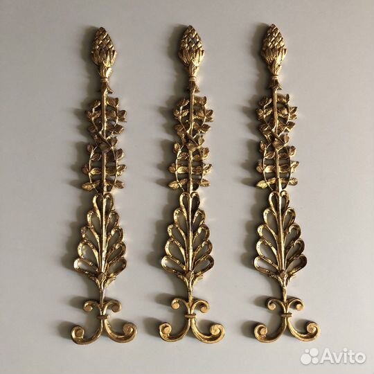 Накладки для мебели бронза