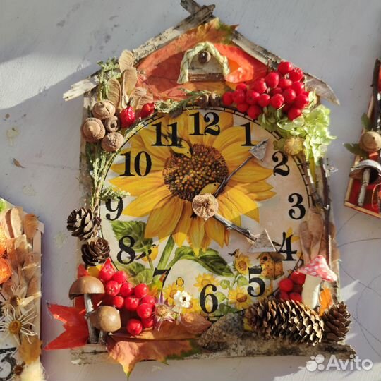 Осенняя поделка в садик из природных материалов