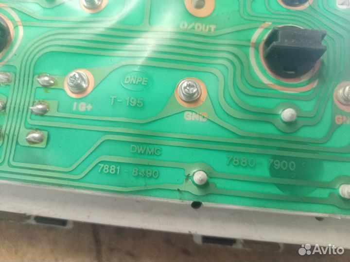 Панель приборов Chevrolet Lanos обычная