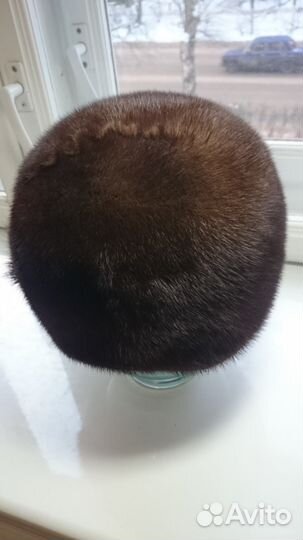 Шапка норковая р. 57