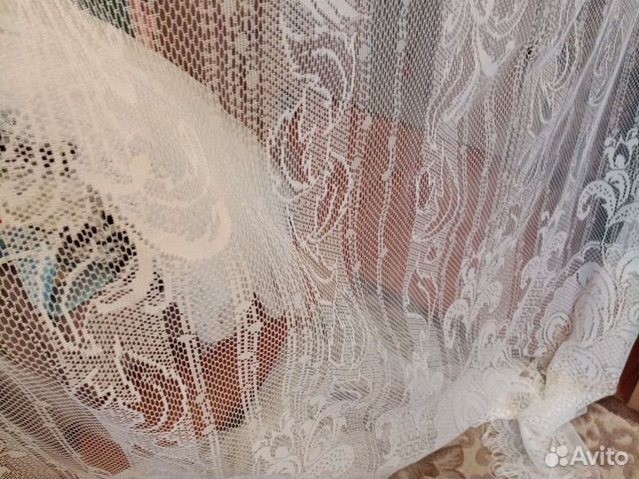 Тюль 2 штуки