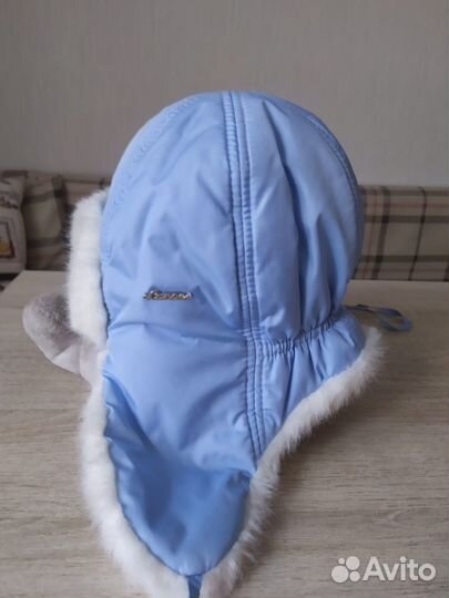 Шапка зимняя с ушками