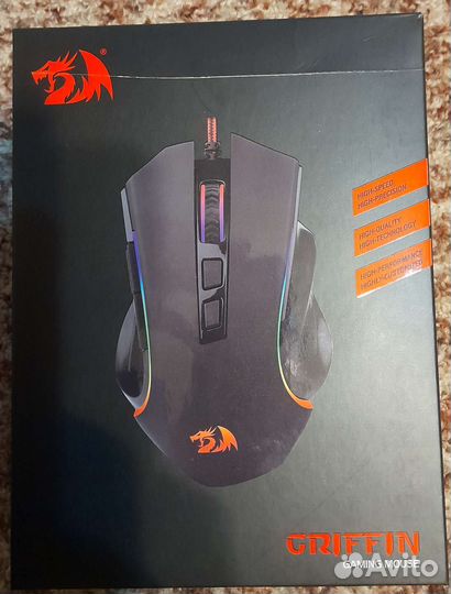 Игровая мышь griffin с подсветкой