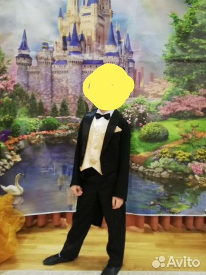 Чёрный фрак для мальчика