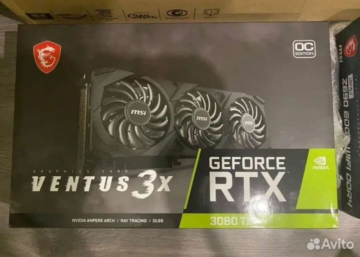 GeForce RTX 3080 Ti ventus 3X 12G OC видеокарта