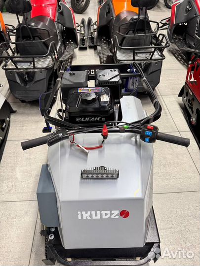 Мотобуксировщик Ikudzo 2.0 1450/500 EKR15 (с ревер
