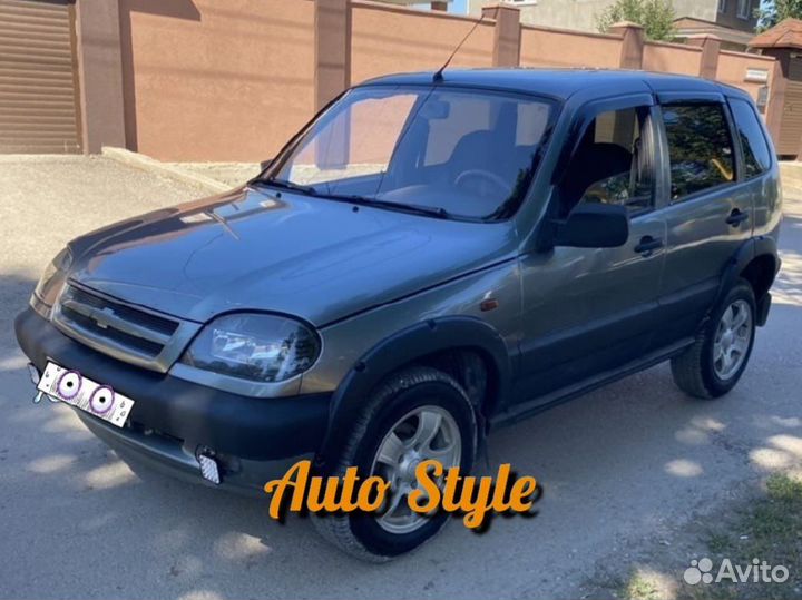 Расширение арки Нива Шевроле