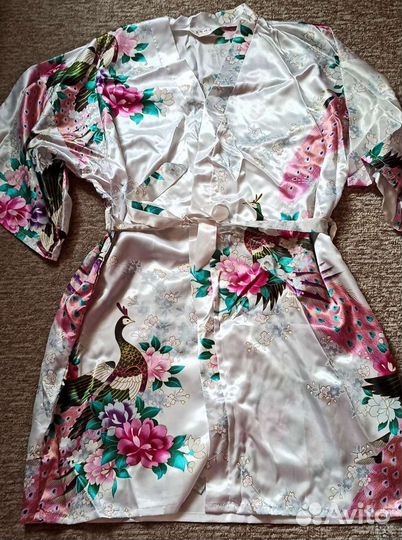 Халат шёлковый новый 46-48 р