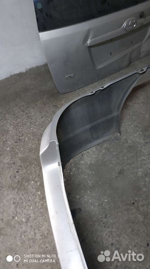 Бампер задний corolla120