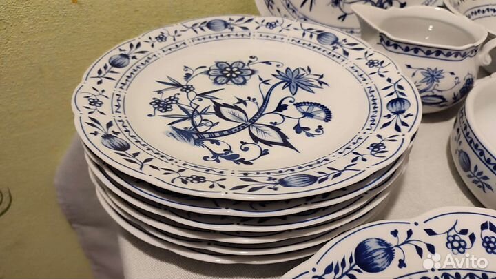 Набор столовой посуды на 6 персон Kahla GDR