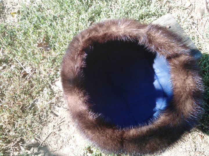 Шапка норковая