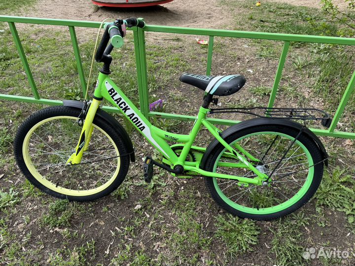 Велосипед детский black aqua 20
