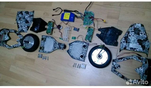 Запчасти от гироскутера много всего