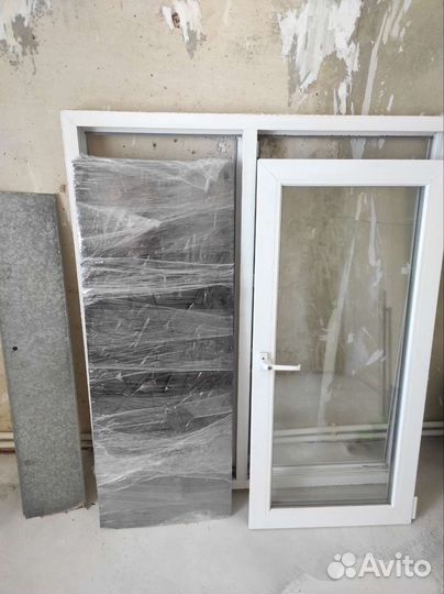 Пластиковый оконный блок