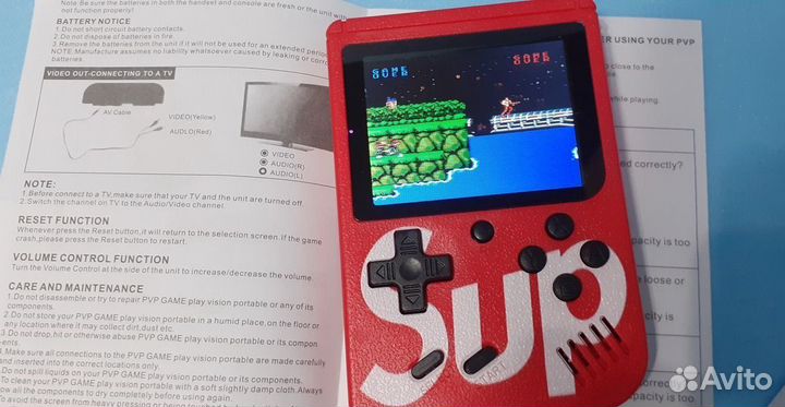 Игровая консоль Sup Game Box 400игр из Денди +тв