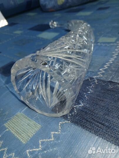 Хрустальный рог СССР 40 см