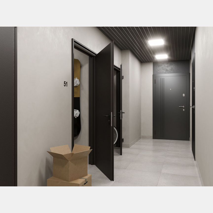 2-к. квартира, 48,6 м², 10/23 эт.