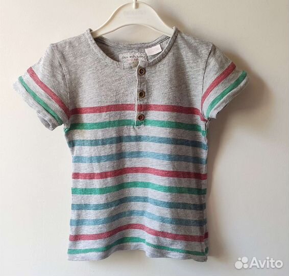 Рубашки джинсы шорты на мальчика 92см. Zara