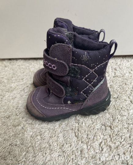 Сапоги детские ecco 20 размер